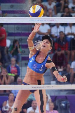 Dünya Turu Roma Beach Volley Finalleri 2018/2019 - Bayanlar Yarı Final İsviçre v Almanya