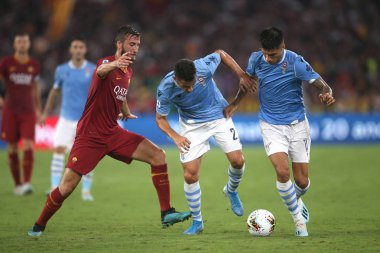 Serie A Futbol Maçı: Ss Lazio Vs As Roma, Roma, İtalya - 1 Eylül 2019
