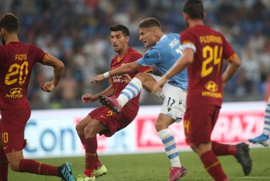 Serie A Futbol Maçı: Ss Lazio Vs As Roma, Roma, İtalya - 1 Eylül 2019