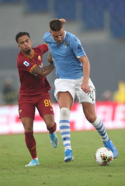 Serie A Futbol Maçı: Ss Lazio Vs As Roma, Roma, İtalya - 1 Eylül 2019