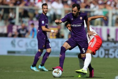 Serie A Futbol Maçı: Acf Fiorentina v Fc Juventus, Floransa, İtalya - 14 Eylül 2019