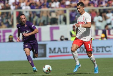 Serie A Futbol Maçı: Acf Fiorentina v Fc Juventus, Floransa, İtalya - 14 Eylül 2019