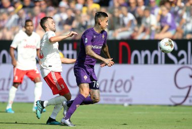 Serie A Futbol Maçı: Acf Fiorentina v Fc Juventus, Floransa, İtalya - 14 Eylül 2019