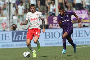 Serie A Futbol Maçı: Acf Fiorentina v Fc Juventus, Floransa, It