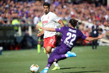 Serie A Futbol Maçı: Acf Fiorentina v Fc Juventus, Floransa, İtalya - 14 Eylül 2019