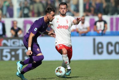 Serie A Futbol Maçı: Acf Fiorentina v Fc Juventus, Floransa, İtalya - 14 Eylül 2019