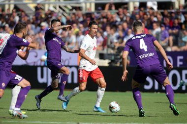 Serie A Futbol Maçı: Acf Fiorentina v Fc Juventus, Floransa, It