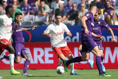 Serie A Futbol Maçı: Acf Fiorentina v Fc Juventus, Floransa, İtalya - 14 Eylül 2019