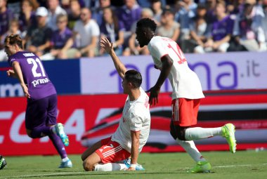 Serie A Futbol Maçı: Acf Fiorentina v Fc Juventus, Floransa, It