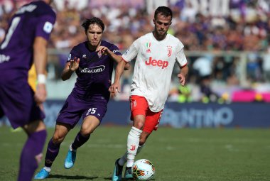 Serie A Futbol Maçı: Acf Fiorentina v Fc Juventus, Floransa, İtalya - 14 Eylül 2019
