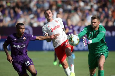 Serie A Futbol Maçı: Acf Fiorentina v Fc Juventus, Floransa, İtalya - 14 Eylül 2019