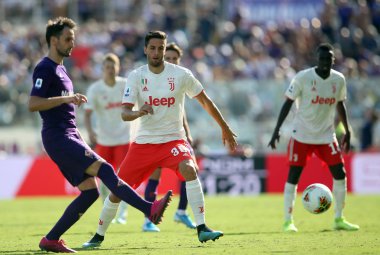 Serie A Futbol Maçı: Acf Fiorentina v Fc Juventus, Floransa, İtalya - 14 Eylül 2019
