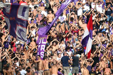 Serie A Futbol Maçı: Acf Fiorentina v Fc Juventus, Floransa, It