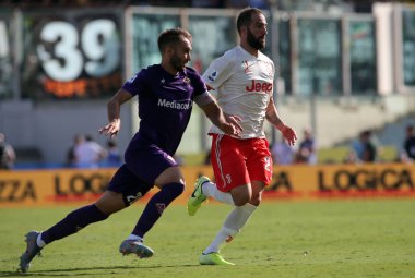 Serie A Futbol Maçı: Acf Fiorentina v Fc Juventus, Floransa, It