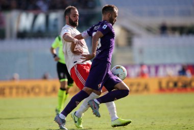 Serie A Futbol Maçı: Acf Fiorentina v Fc Juventus, Floransa, İtalya - 14 Eylül 2019
