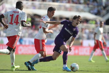 Serie A Futbol Maçı: Acf Fiorentina v Fc Juventus, Floransa, İtalya - 14 Eylül 2019