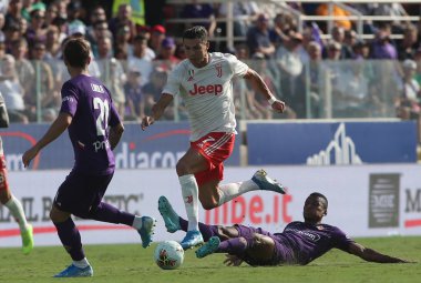 Serie A Futbol Maçı: Acf Fiorentina v Fc Juventus, Floransa, İtalya - 14 Eylül 2019