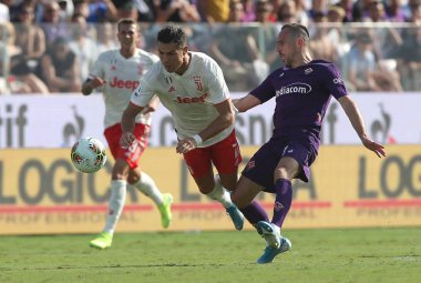 Serie A Futbol Maçı: Acf Fiorentina v Fc Juventus, Floransa, İtalya - 14 Eylül 2019
