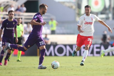 Serie A Futbol Maçı: Acf Fiorentina v Fc Juventus, Floransa, İtalya - 14 Eylül 2019
