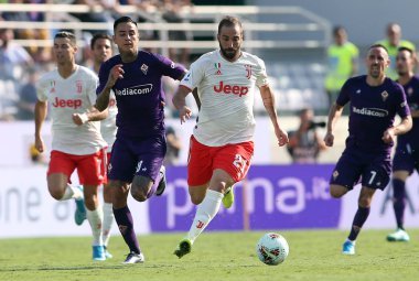 Serie A Futbol Maçı: Acf Fiorentina v Fc Juventus, Floransa, İtalya - 14 Eylül 2019