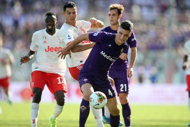 Serie A Futbol Maçı: Acf Fiorentina v Fc Juventus, Floransa, İtalya - 14 Eylül 2019