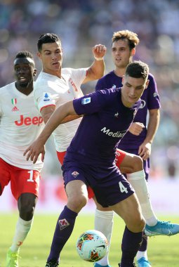 Serie A Futbol Maçı: Acf Fiorentina v Fc Juventus, Floransa, İtalya - 14 Eylül 2019