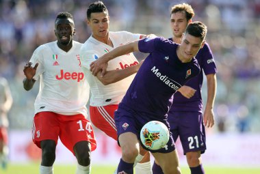 Serie A Futbol Maçı: Acf Fiorentina v Fc Juventus, Floransa, İtalya - 14 Eylül 2019