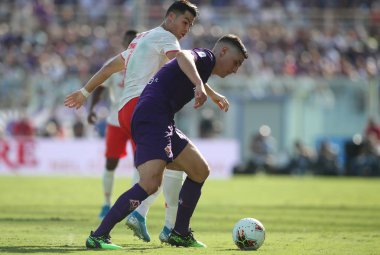 Serie A Futbol Maçı: Acf Fiorentina v Fc Juventus, Floransa, İtalya - 14 Eylül 2019
