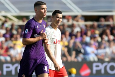 Serie A Futbol Maçı: Acf Fiorentina v Fc Juventus, Floransa, İtalya - 14 Eylül 2019