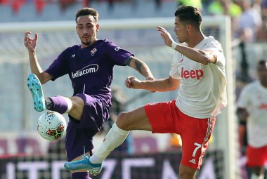 Serie A Futbol Maçı: Acf Fiorentina v Fc Juventus, Floransa, İtalya - 14 Eylül 2019