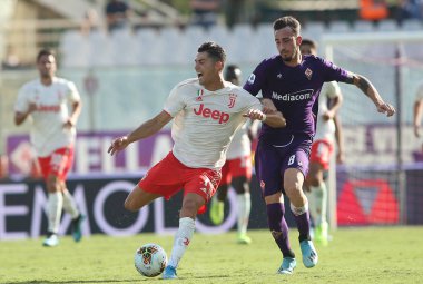 Serie A Futbol Maçı: Acf Fiorentina v Fc Juventus, Floransa, İtalya - 14 Eylül 2019