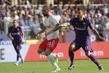 Serie A Futbol Maçı: Acf Fiorentina v Fc Juventus, Floransa, İtalya - 14 Eylül 2019