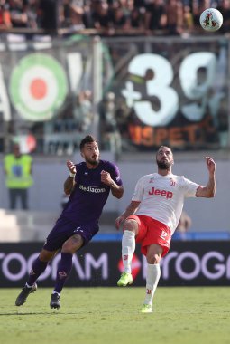 Serie A Futbol Maçı: Acf Fiorentina v Fc Juventus, Floransa, İtalya - 14 Eylül 2019