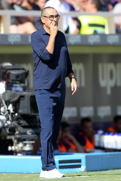 Σέριε α ποδοσφαιρικός αγώνας: ACF Φιορεντίνα v FC Γιουβέντους, Φλωρεντία, Ιταλία-14 Σεπτεμβρίου 2019 — Φωτογραφία Αρχείου