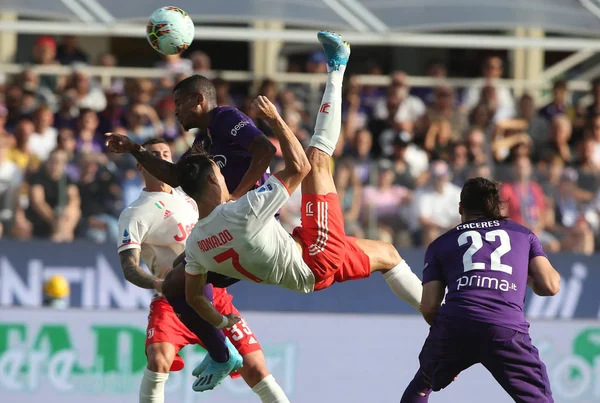 Serie A Futbol Maçı: Acf Fiorentina v Fc Juventus, Floransa, İtalya - 14 Eylül 2019