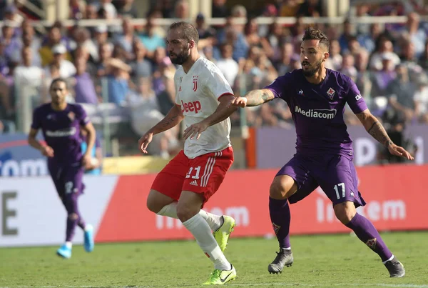Serie A Futbol Maçı: Acf Fiorentina v Fc Juventus, Floransa, İtalya - 14 Eylül 2019