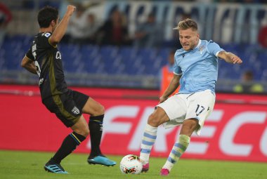 Serie A Futbol Maçı: Ss Lazio Vs Parma, Roma, İtalya - 22 Eylül 2019