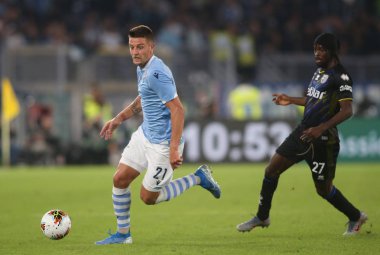 Serie A Futbol Maçı: Ss Lazio Vs Parma, Roma, İtalya - 22 Eylül 2019