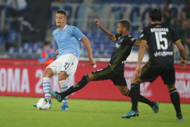 Serie A Futbol Maçı: Ss Lazio Vs Parma, Roma, İtalya - 22 Eylül 2019