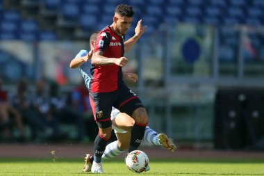 Serie A Futbol Maçı: Ss Lazio Vs Genoa, Roma, İtalya - 29 Eylül 2019