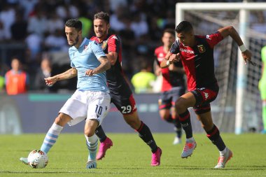 Serie A Futbol Maçı: Ss Lazio Vs Genoa, Roma, İtalya - 29 Eylül 2019