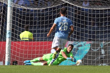 Serie A Futbol Maçı: Ss Lazio Vs Genoa, Roma, İtalya - 29 Eylül 2019