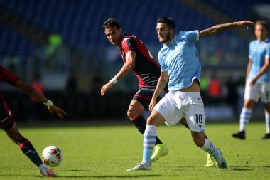 Serie A Futbol Maçı: Ss Lazio Vs Genoa, Roma, İtalya - 29 Eylül 2019