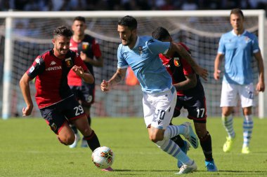 Serie A Futbol Maçı: Ss Lazio Vs Genoa, Roma, İtalya - 29 Eylül 2019