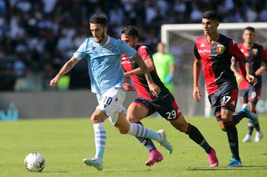 Serie A Futbol Maçı: Ss Lazio Vs Genoa, Roma, İtalya - 29 Eylül 2019