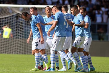 Serie A Futbol Maçı: Ss Lazio Vs Genoa, Roma, İtalya - 29 Eylül 2019