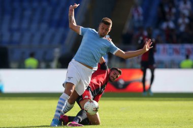 Serie A Futbol Maçı: Ss Lazio Vs Genoa, Roma, İtalya - 29 Eylül 2019