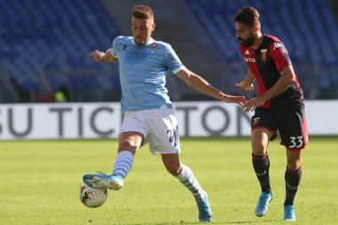 Serie A Futbol Maçı: Ss Lazio Vs Genoa, Roma, İtalya - 29 Eylül 2019
