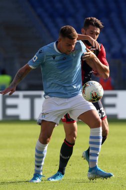 Serie A Futbol Maçı: Ss Lazio Vs Genoa, Roma, İtalya - 29 Eylül 2019