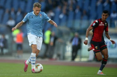 Serie A Futbol Maçı: Ss Lazio Vs Genoa, Roma, İtalya - 29 Eylül 2019